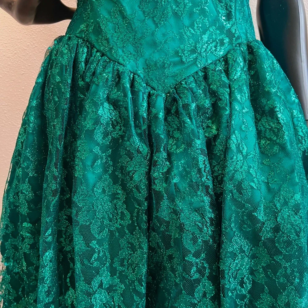 Vintage Gunne Sax by Jessica McClintock  Dress, Size13/14 -RESERVED for Malinda - Picture 5 of 8